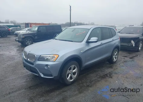 2011 BMW X3 xDrive28I from USA, damaged, VIN 5UXWX5C57BL705677